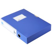 得力（deli）5683 A4 55mm 档案盒(蓝)(只)