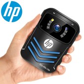 惠普（HP）DSJ-A5s Lite执法记录仪1296P高清红外夜视微型便携式现场记录仪 128G版本